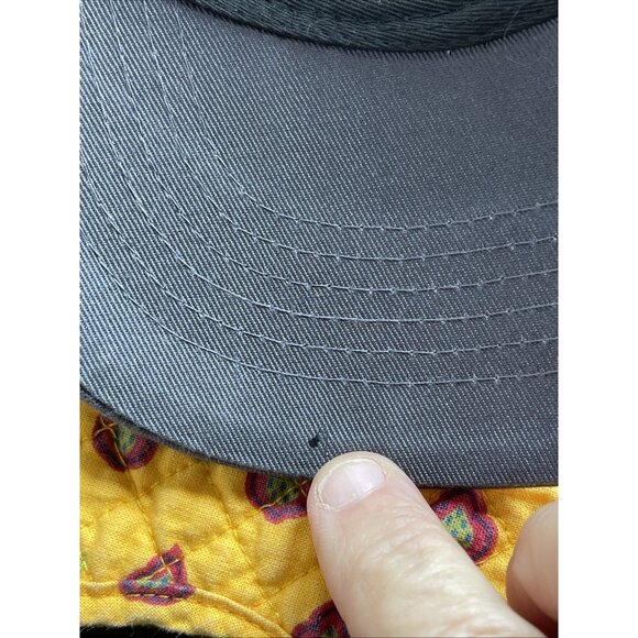 SNICKERS hat gray black‎ adjustable snapback cap Hat Men’s Adults - Picture 8 of 9